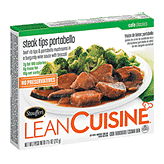 Stouffer's Lean Cuisine comfort; steak portabella in a savory beef sauce with broccoli Left Picture